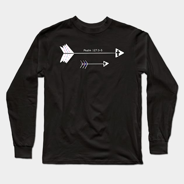 Raising Arrows Long Sleeve T-Shirt by LM Artistics